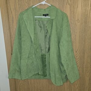 Notations Green Apple Women's Blazer
